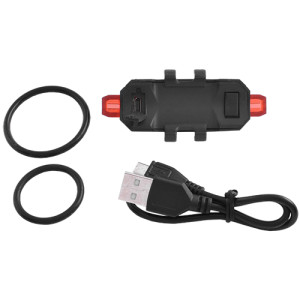 Ліхтар задній PU69 червоний 60LM, акум.280mAh, USB  доступно від 1 шт. Photo 3